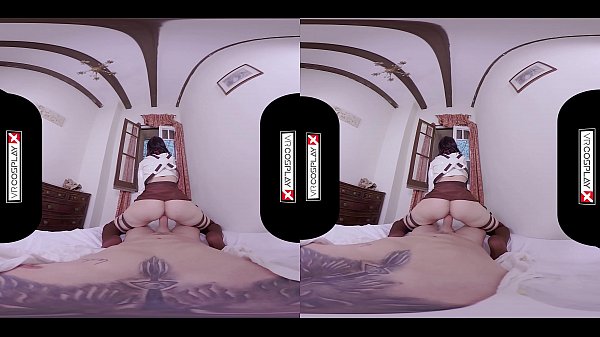 VRCosplayX.com 莉莉安·红 三笠攻击你的泰坦尼克号迪克