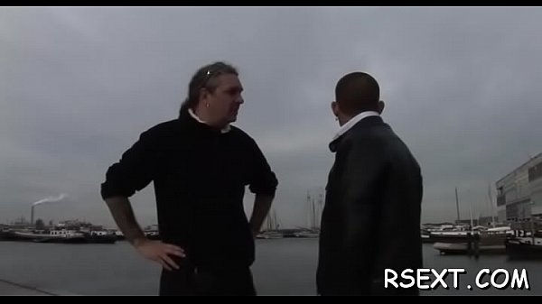 Excited old dude takes a tour in amsterdam'_s redlight district