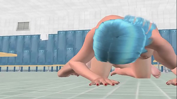 Emily e Alice transando no vestiário (ChrigelArt)