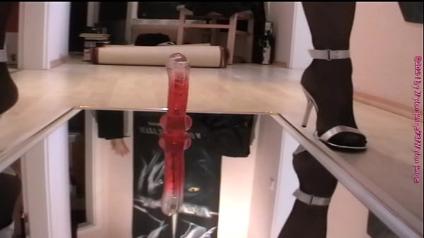 Dildo fun_ on wall mirror ** Anal HD nostalgia **