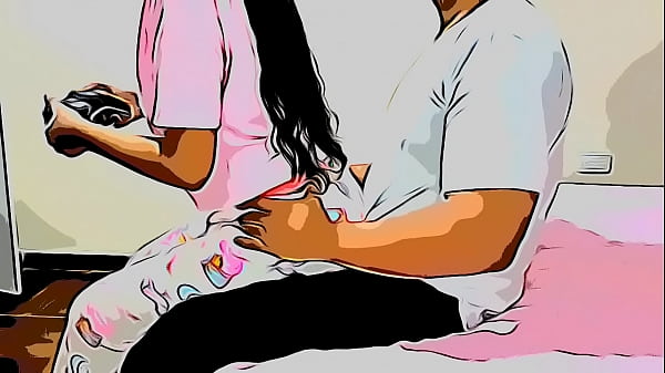 Cute Teen Girl enjoys herself in teen