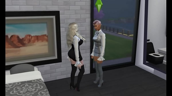 Two hot girls fuck hard