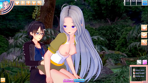 Ellie, die Hentai-Zauberin, verzaubert den Schwanz ihres Mannes