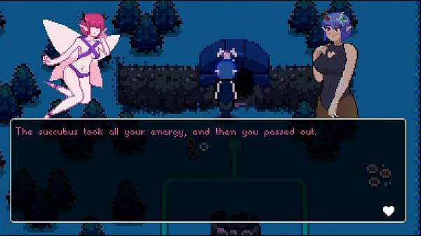 Doki Doki Tri-line [jogo Hentai NSFW] Ep.2 adorável súcubo lésbica sexo não tão romântico