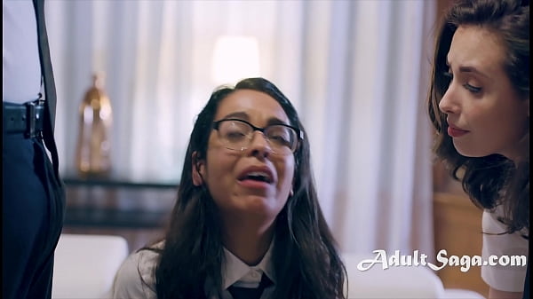 Cute Teen Girl performs in teen