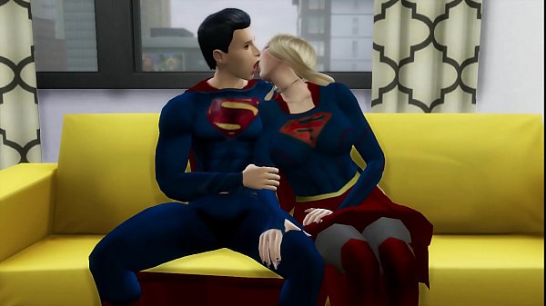 Superman Fucks Supergirl After Defeating The Villains DC PORN