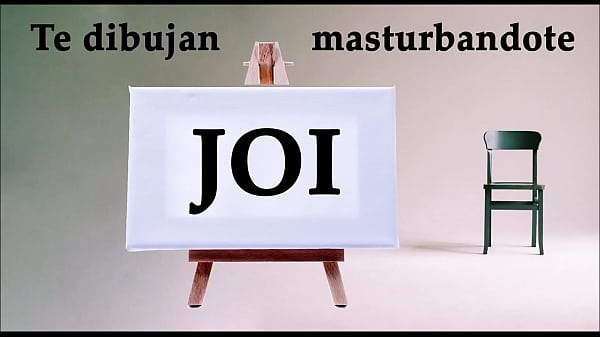 JOI - Ti disegnano mentre ti masturbi durante le lezioni d'arte. Audio spagnolo.