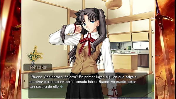 Fate Stay Night Realta Nua Day 4 Phần 1 Gameplay (Espa&ntilde_ol)
