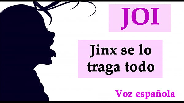 JOI con Jinx, ella quiere ordeñarte como loca.