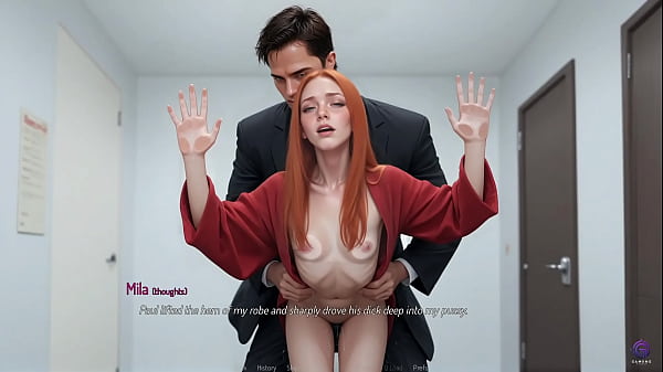 Marido fode sua esposa gostosa e goza dentro de sua buceta - pornografia animada em 3D Hentai - Mila AI