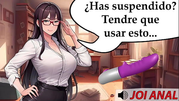 JOl AnaI Hentai - Votre professeur particulier vous punit en cas d'échec. Voix espagnole.