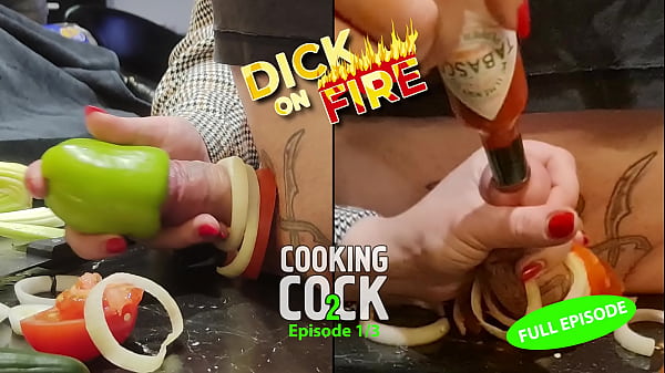 Pene estremo e tormento uretrale in cucina! Gallo da cucina 2. Episodio 1/3. Pieno.