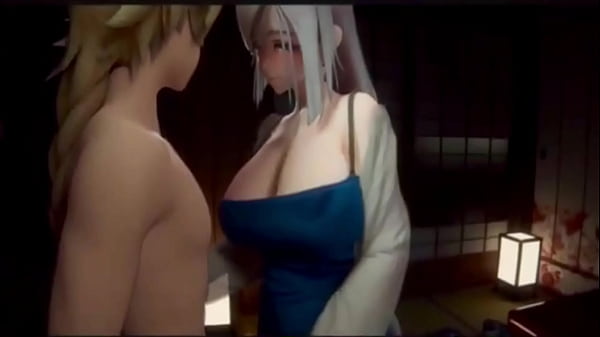 3D HQ Increíbles tetas grandes POV sexo Vaquera POV con expansión de senos sonora agregada