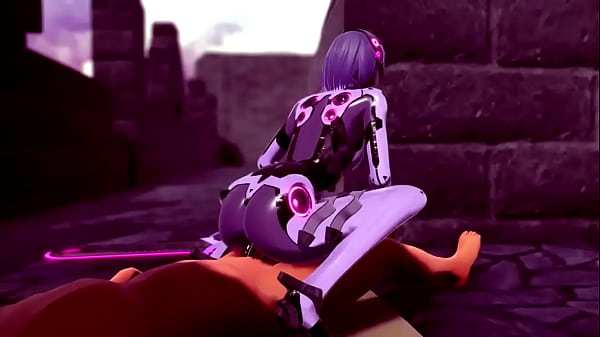 Robot malvado 3D Hentai
