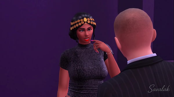 Latina-Männer bumsen arabisches Mädchen in Nachtclub