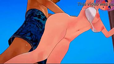 The Quintuplets share on the beach ~ Hentai