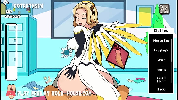 Mercy [Overwatch] Full Scene Creampie Compliation Moaning Orgasms - Hole House Game [Rule 34, Hentai, Cartoon]