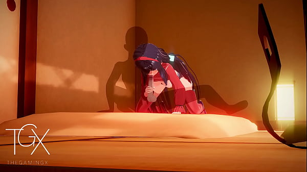 Anime Hoạt Trò chơi Chơi game Mita quan hệ tình dục ở nhiều vị trí khác nhau và Thổi kèn