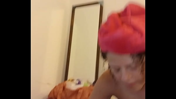 The babysitter was taking a bath when she started sucking me