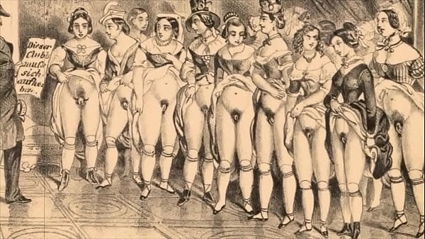 illustrazione erotica d'epoca