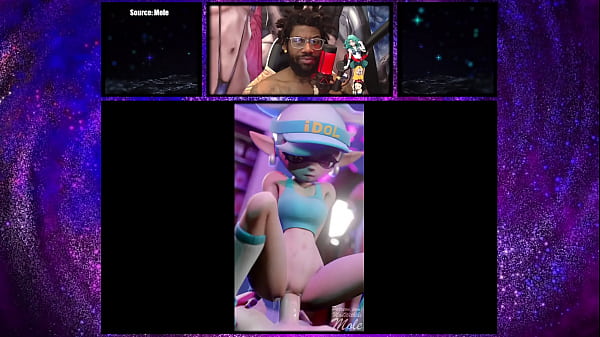 Marie und Callie reiten abwechselnd einen cremigen Schwanz