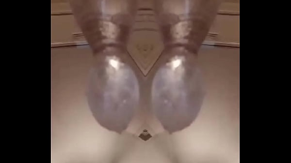 MIRRanuz 29 20240918 BARBIE head fuck myAnus DP 2 dildos Glass Knotted Plug DP