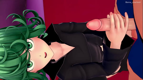 La caliente Tatsumaki se desnuda para follar en el hotel del amor (hentai sin censura)