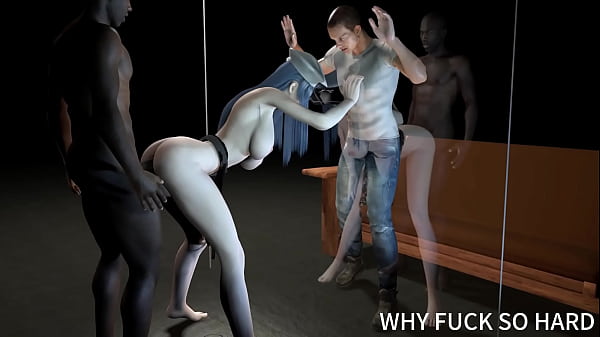 3D 性感亚洲动漫妻子与 BBC 戴绿帽子性爱