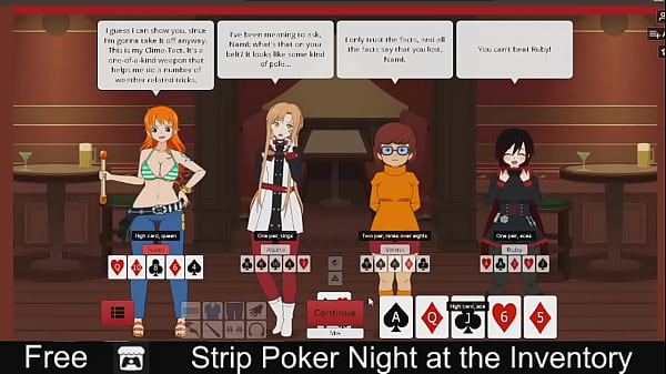 Soirée Strip Poker à l'Inventaire