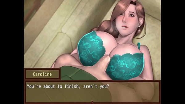 Eating the base goth and cumming on her back - Hentai game - Zombie'_s Retreat - Part 9