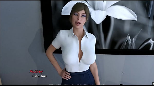 Sediento de mi invitado [Juego hentai PornPlay] Ep.1 Besando a un compañero de trabajo en la oficina