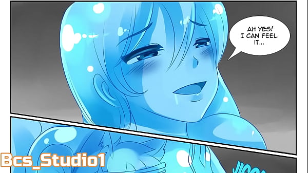 Absorción de Slime Vore - Crecimiento de giganta Expansión mamaria Hentai
