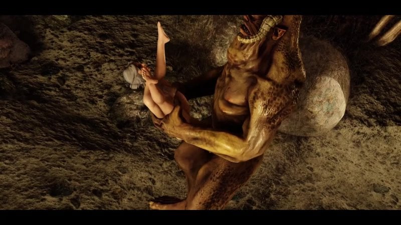 3D-Monster Ciri wird von Monstern benutzt, Vollversion 1080p, Hexer-Hentai-Porno